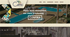 Desktop Screenshot of canzicataratashotel.com.br